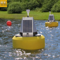 Plastic LLDPE floating monitoring buoy for Water quality height weather sensor